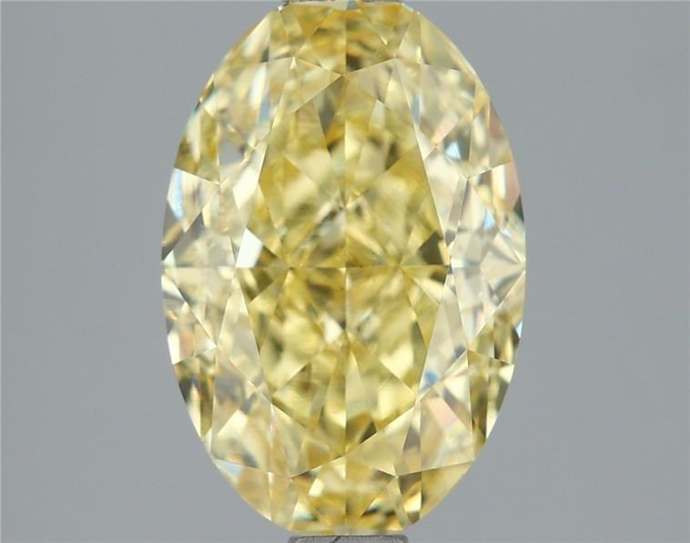 2.58ct FANCY 
VIVID 
YELLOW VS1 OVAL