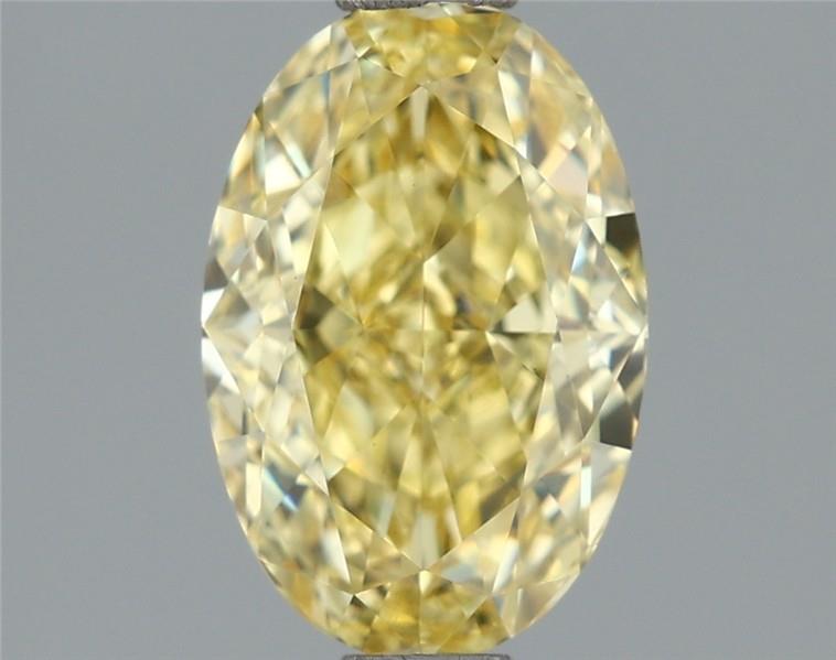 1.51ct FANCY 
VIVID 
YELLOW VS1 OVAL