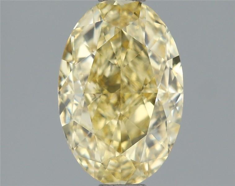 1.59ct Fancy Intense Yellow VVS2 OVAL
