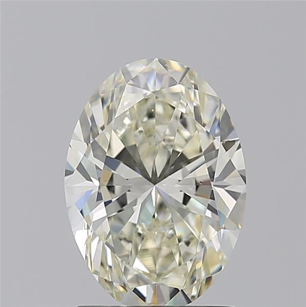 1.7 ct Přírodní Oval K VS2