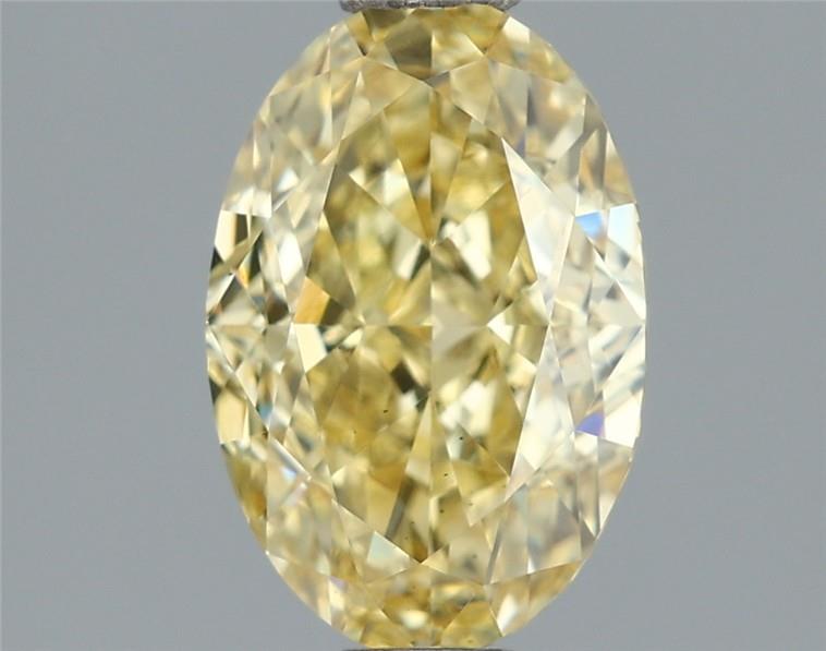 1.51ct Fancy Intense Yellow VS1 OVAL
