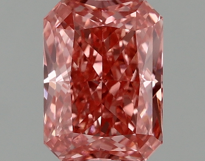 1.09 ct LabGrown Barevný Radiant VS2