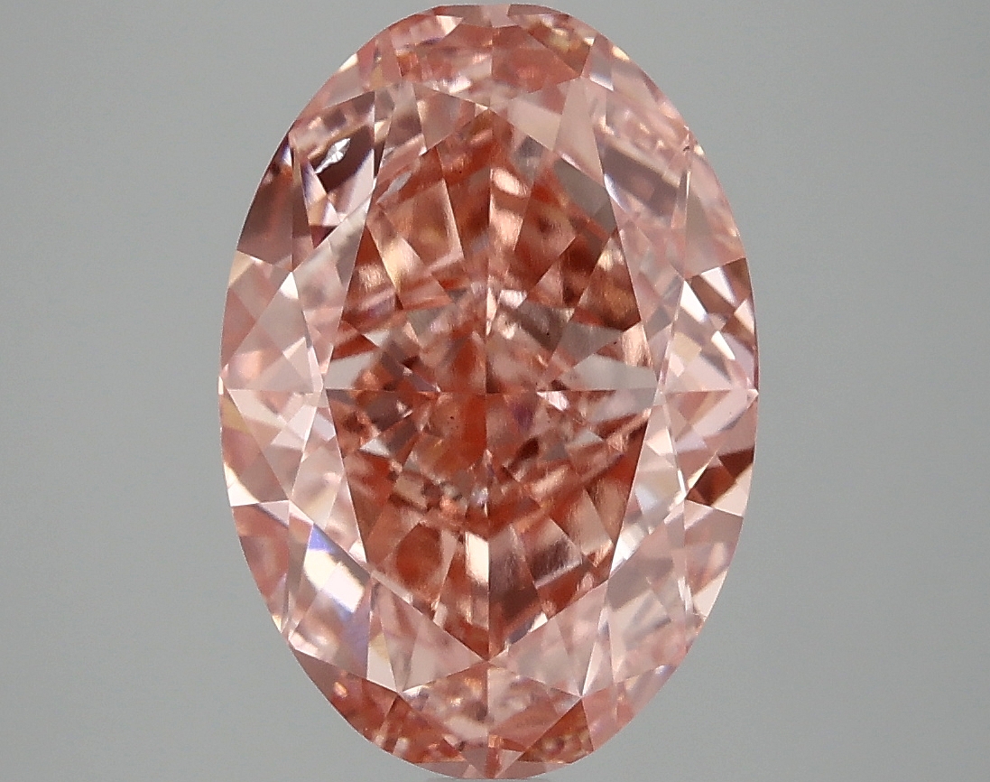 4.97 ct Labgekweekt Fancy Oval VS2