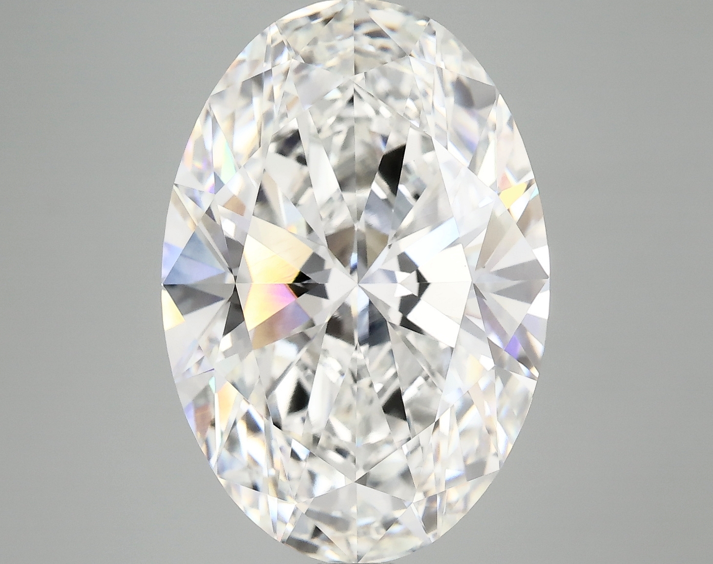 8.64ct F VVS2 OV