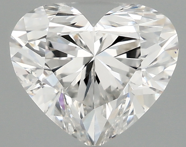 0.91 ct LabGrown Heart F VVS2
