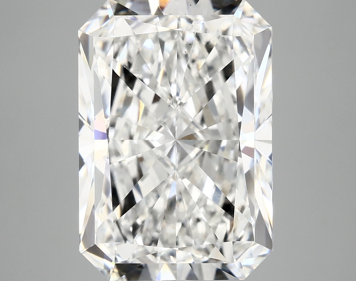 7.76 ct LabGrown Radiant F VS1