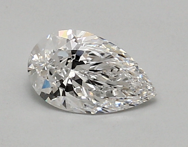 0.81 ct LabGrown Pear D VS1