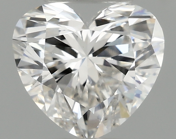 0.92 ct LabGrown Heart F VVS2