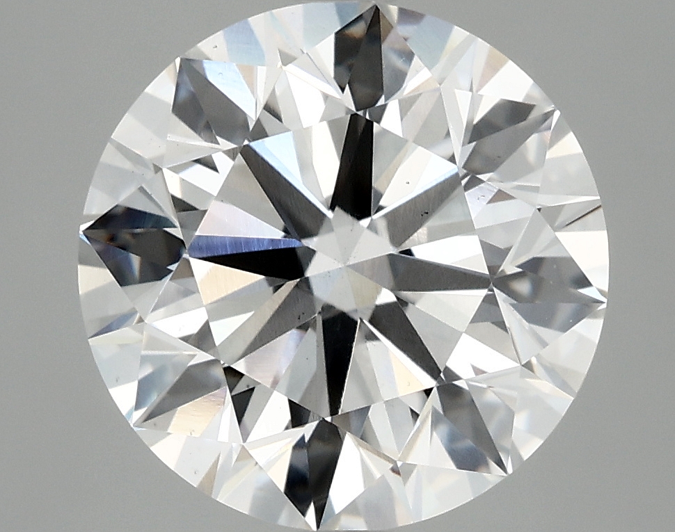 4.98 ct LabGrown Round brilliant F VS2