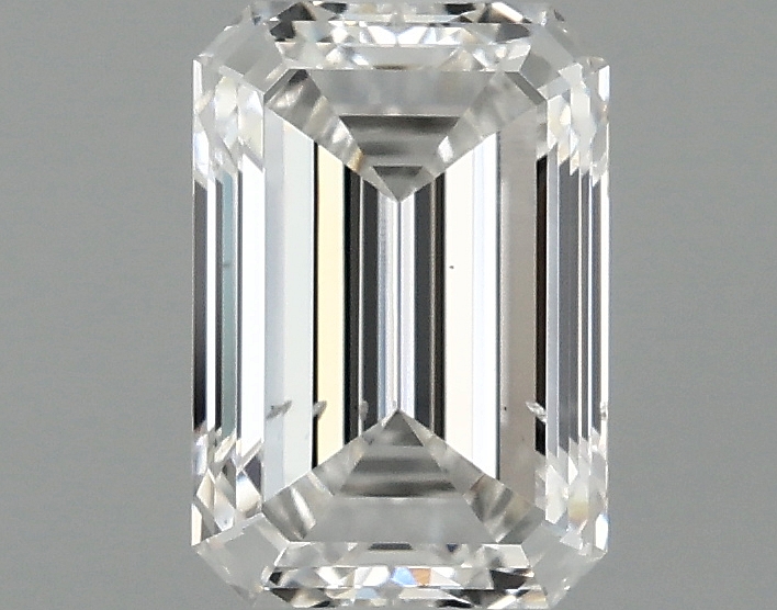 0.97 ct LabGrown Emerald F SI1