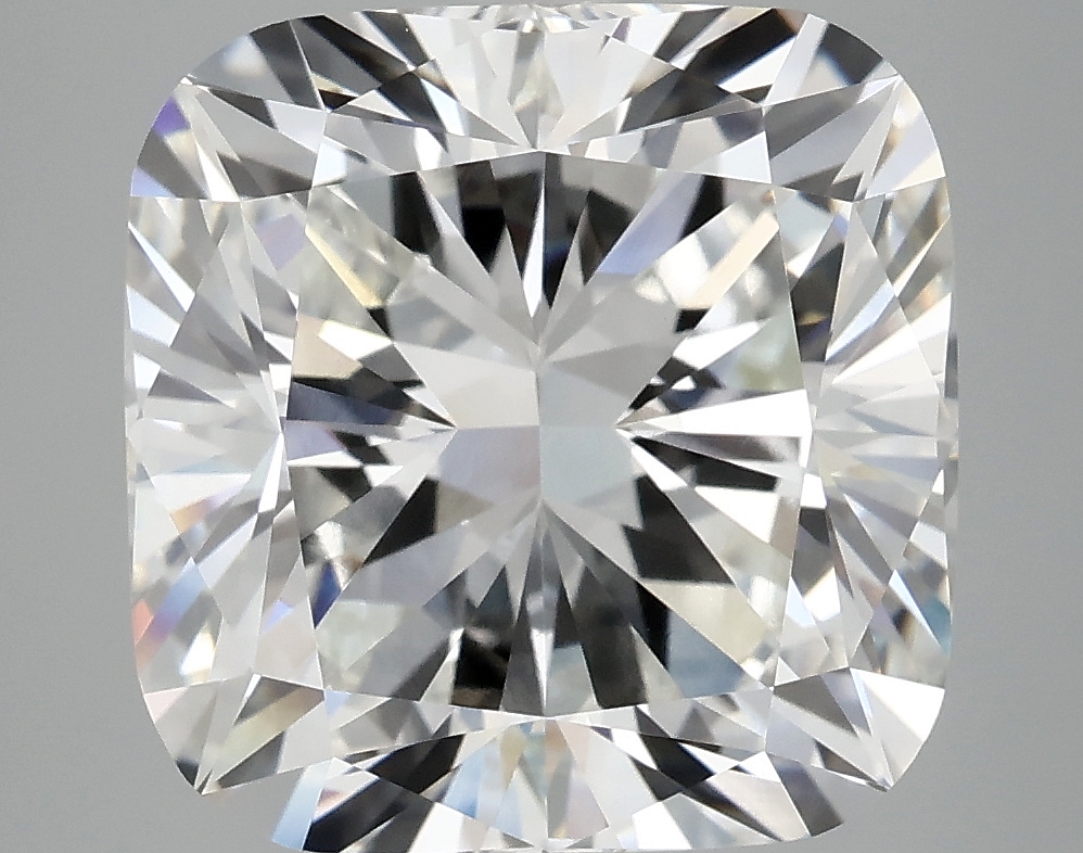 6.83 ct LabGrown Cushion F VVS2