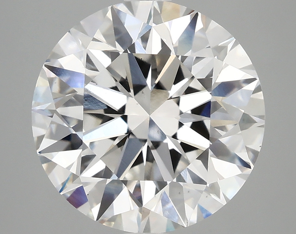 4.98 ct LabGrown Round brilliant F VS2