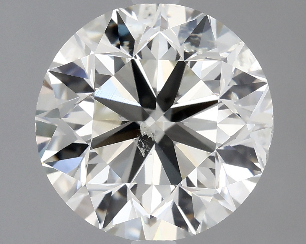 2 ct Φυσικό Round brilliant K SI2