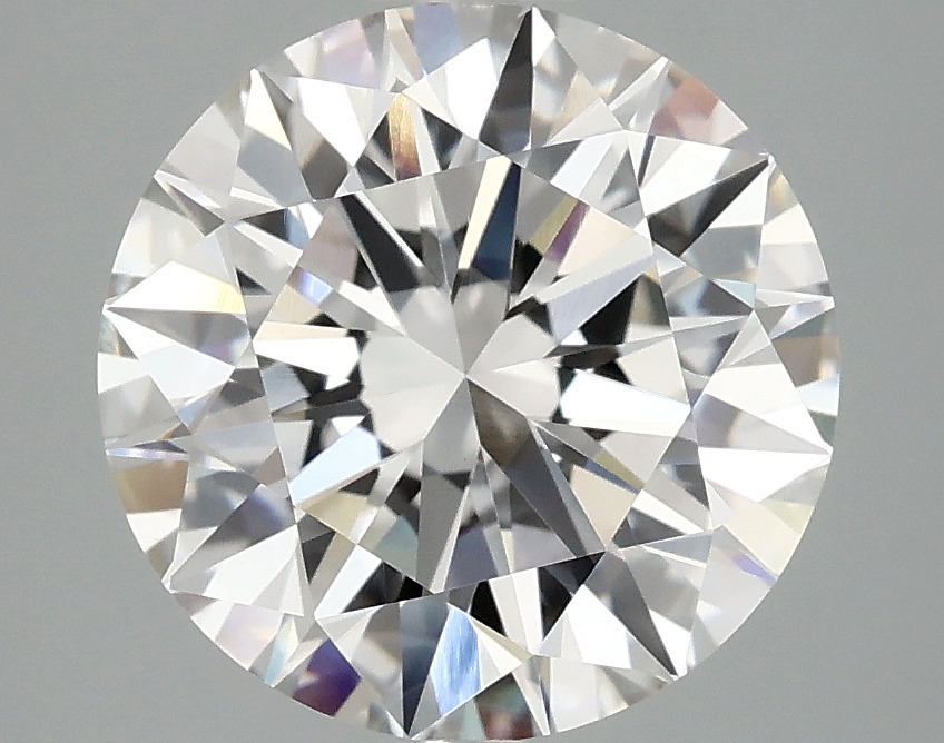 3.47 ct LabGrown Round brilliant G VVS2