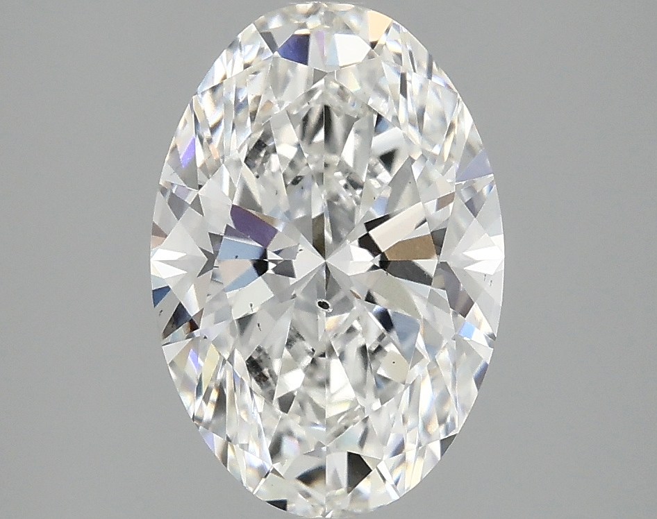 2.56 ct LabGrown Oval F SI1