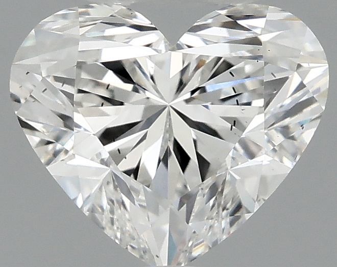 1.47 ct LabGrown Heart F SI1