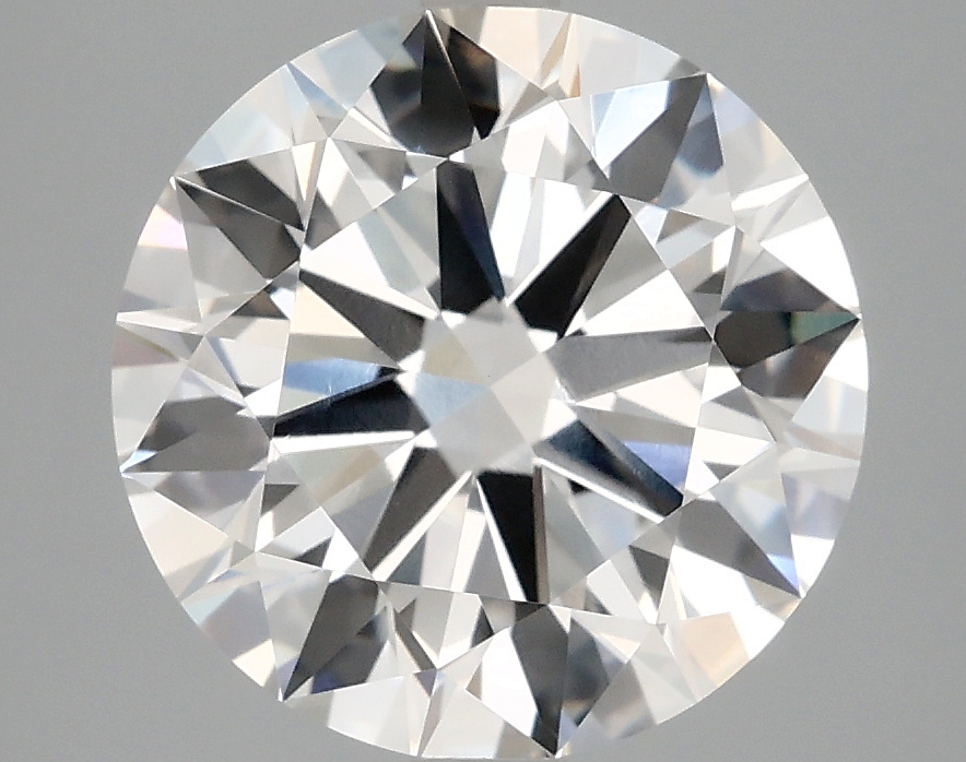 4.03 ct LabGrown Round brilliant H VVS2