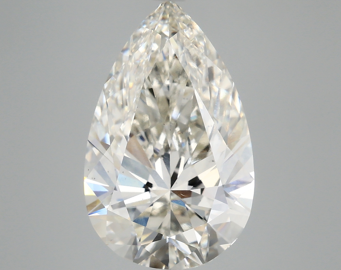 5.82 ct LabGrown Pear H VS2