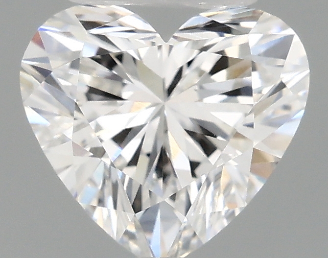 0.93 ct LabGrown Heart F VVS2