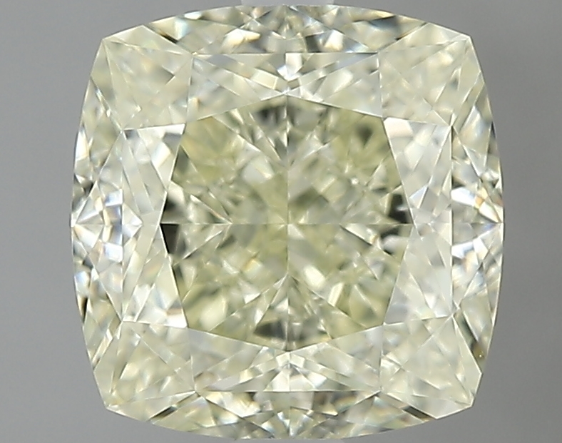 2.73 ct Přírodní Cushion Q-R VVS1