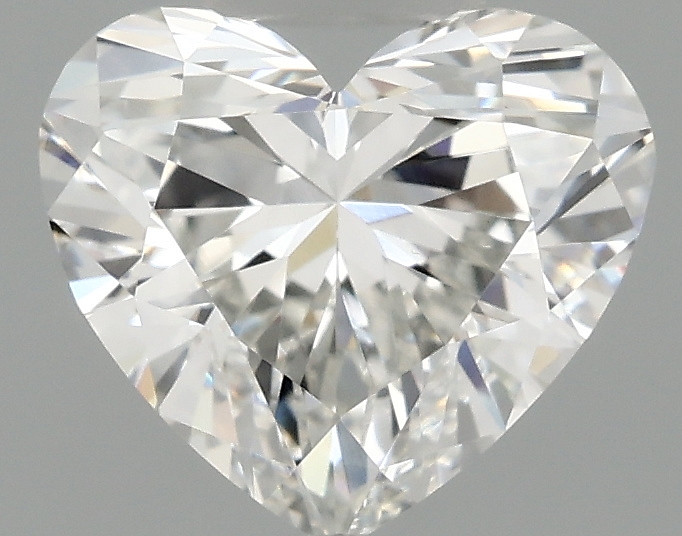 0.94 ct LabGrown Heart F VVS2