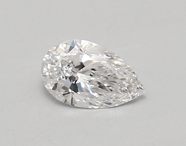 0.46 ct LabGrown Pear D VVS2