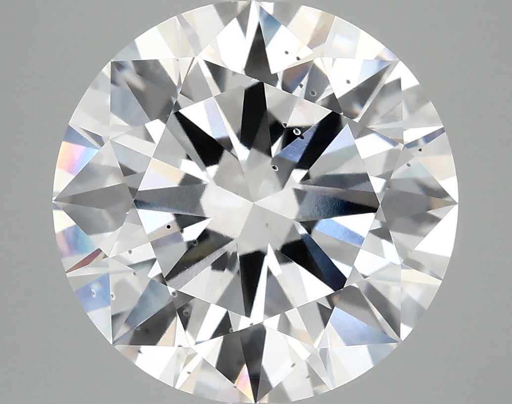 5.88 ct LabGrown Round brilliant E SI1