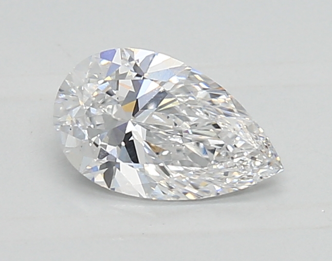 0.73 ct LabGrown Pear D VS1
