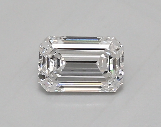 0.68 ct LabGrown Emerald D VVS2