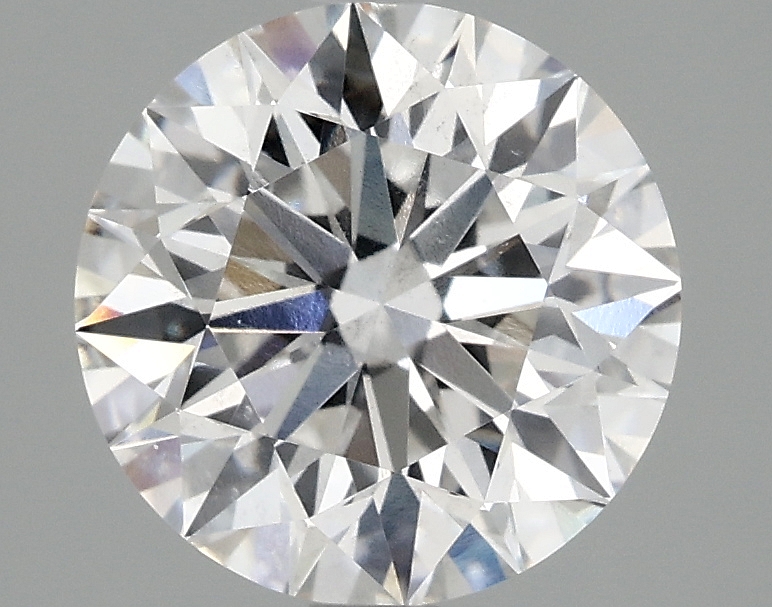 2.58 ct LabGrown Round brilliant E SI1