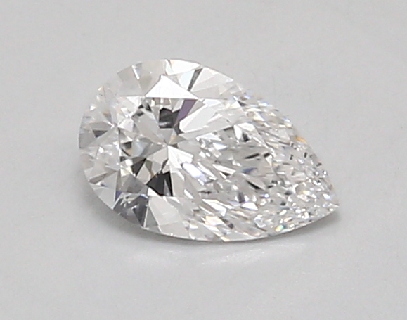 0.74 ct LabGrown Pear D VS1