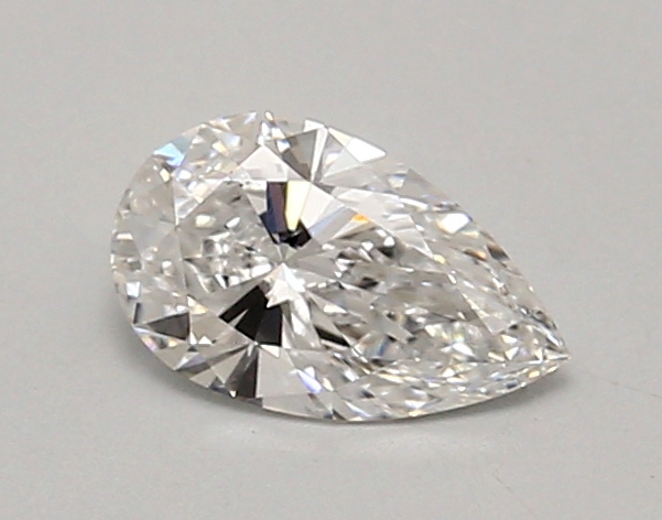 0.77 ct LabGrown Pear D VS2