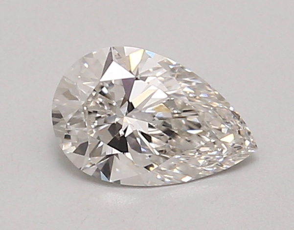 0.87 ct LabGrown Pear F VVS2