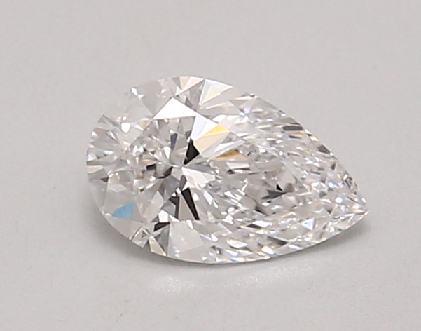 0.77 ct LabGrown Pear D VS1