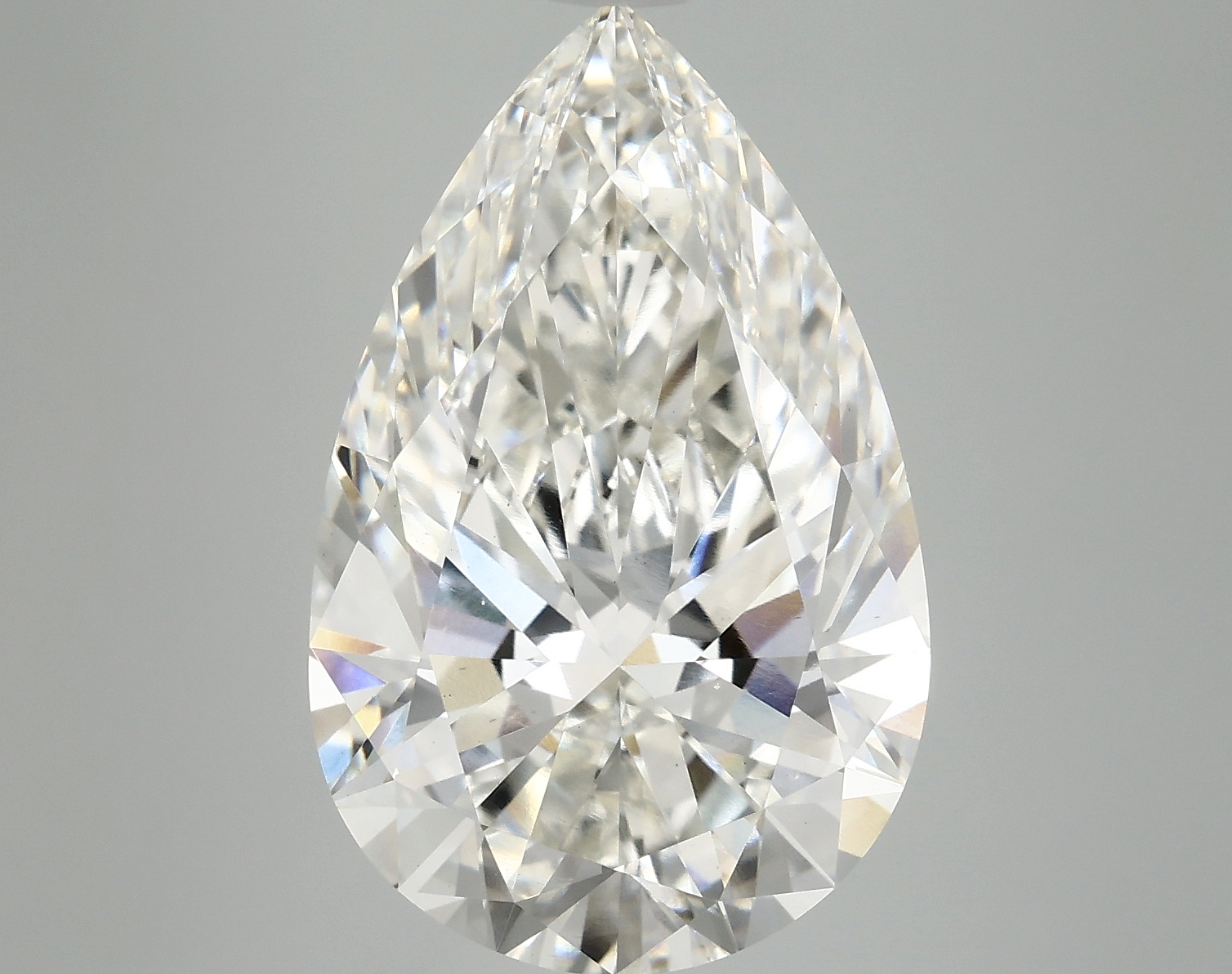 7.97 ct LabGrown Pear H VS1