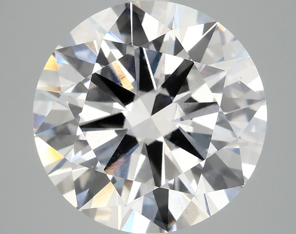 6.03 ct LabGrown Round brilliant H VS2