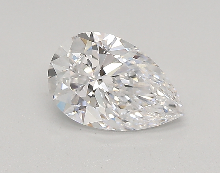 0.88 ct LabGrown Pear D VS2