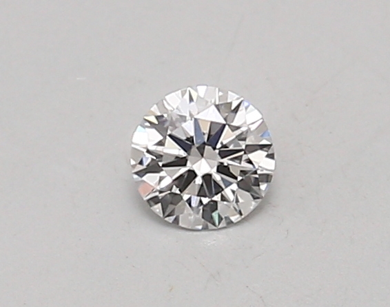 0.24 ct LabGrown Round brilliant D VVS2