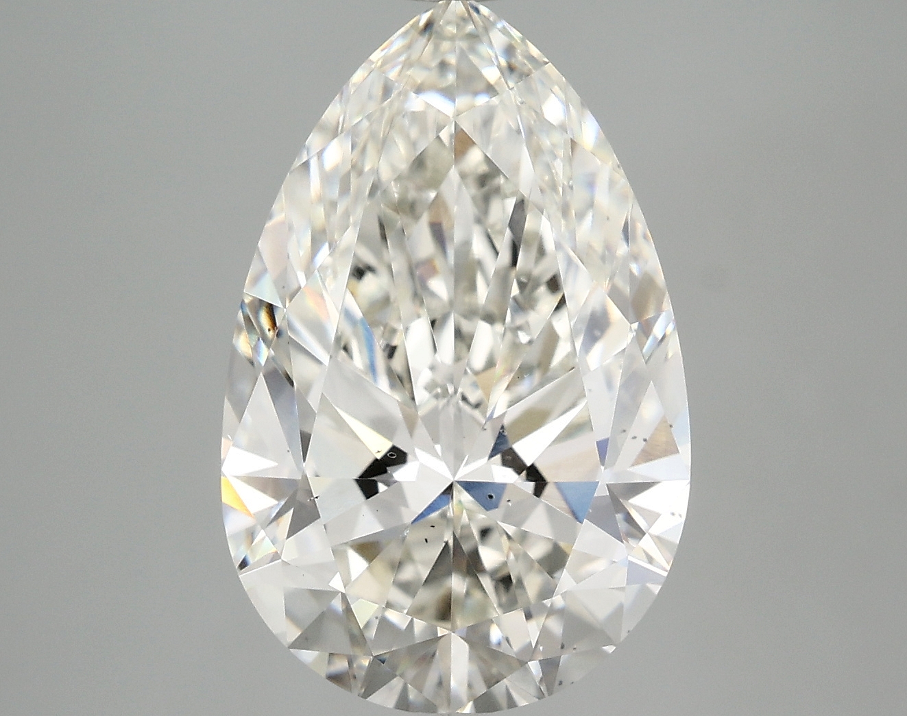 5.54 ct LabGrown Pear G SI1