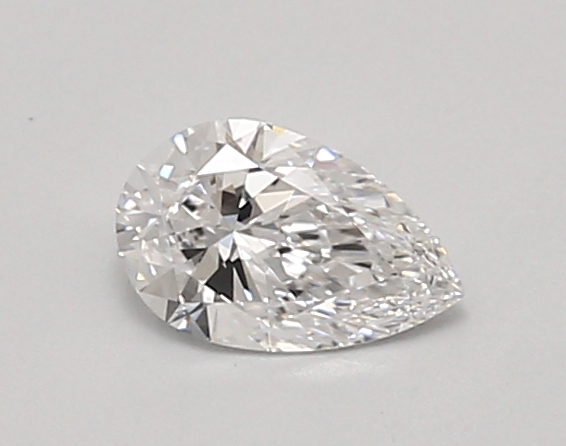 0.48 ct LabGrown Pear D VVS2