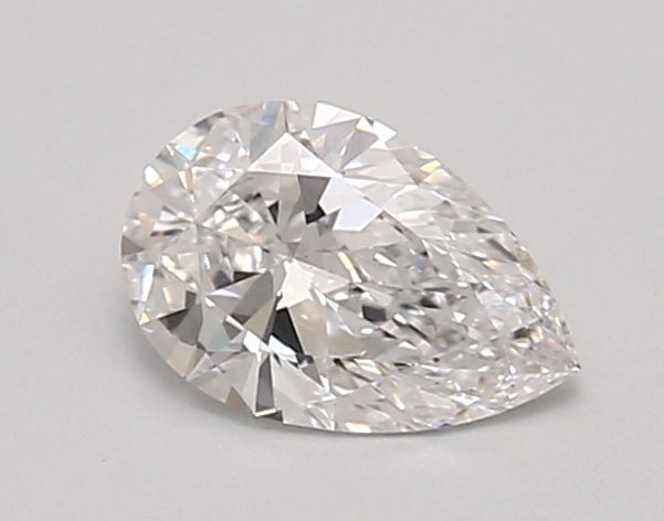0.91 ct LabGrown Pear D VVS2