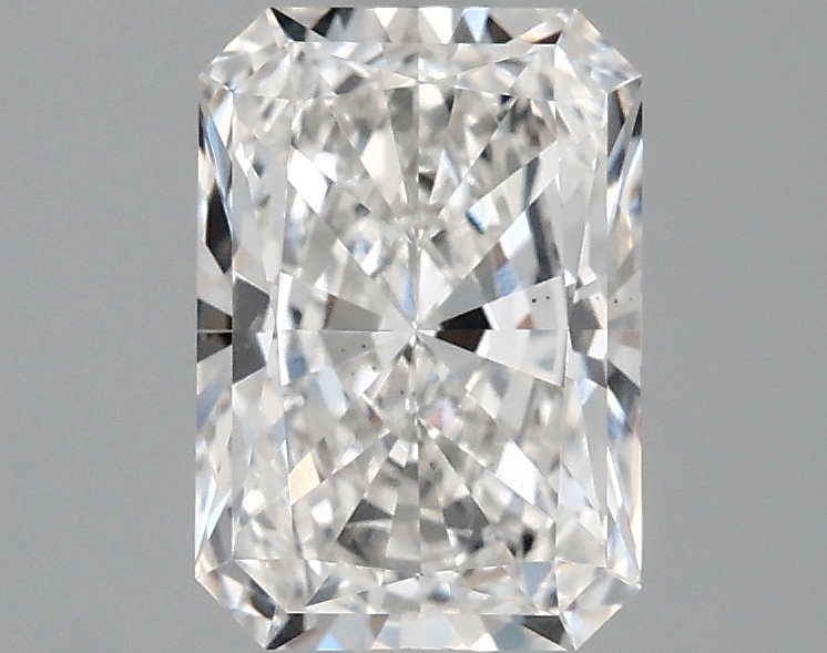 1.71 ct LabGrown Radiant F VS2