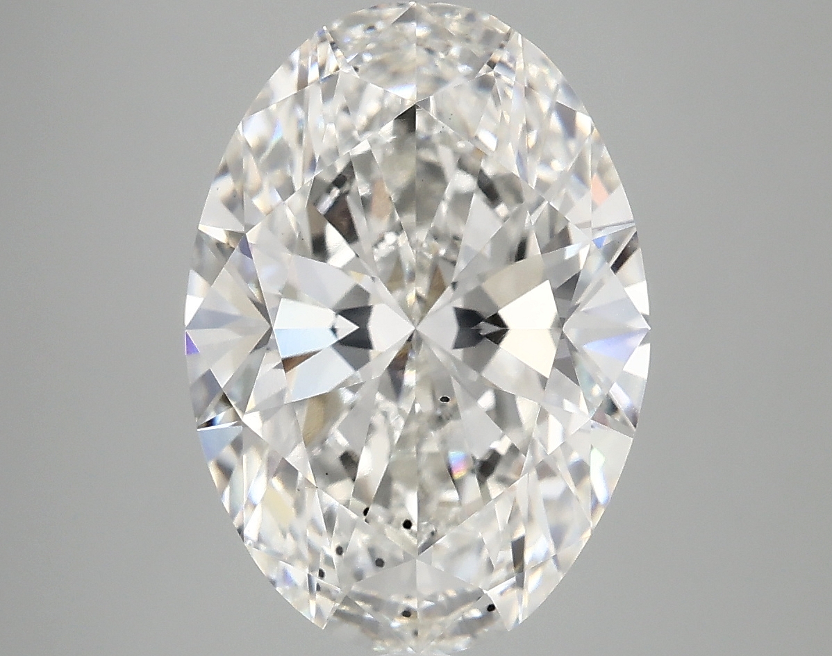 4.9 ct LabGrown Oval F SI1