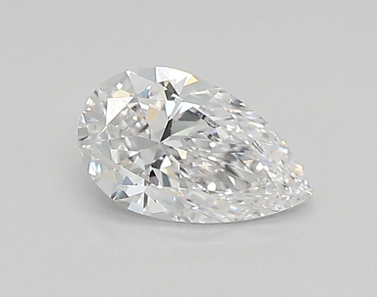 0.45 ct LabGrown Pear D VVS2