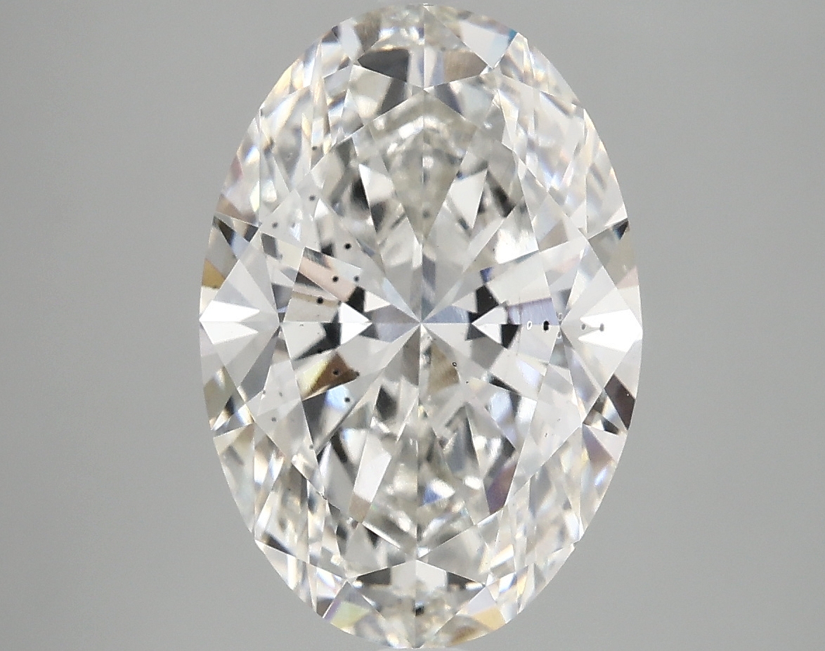 4.34 ct LabGrown Oval F SI1