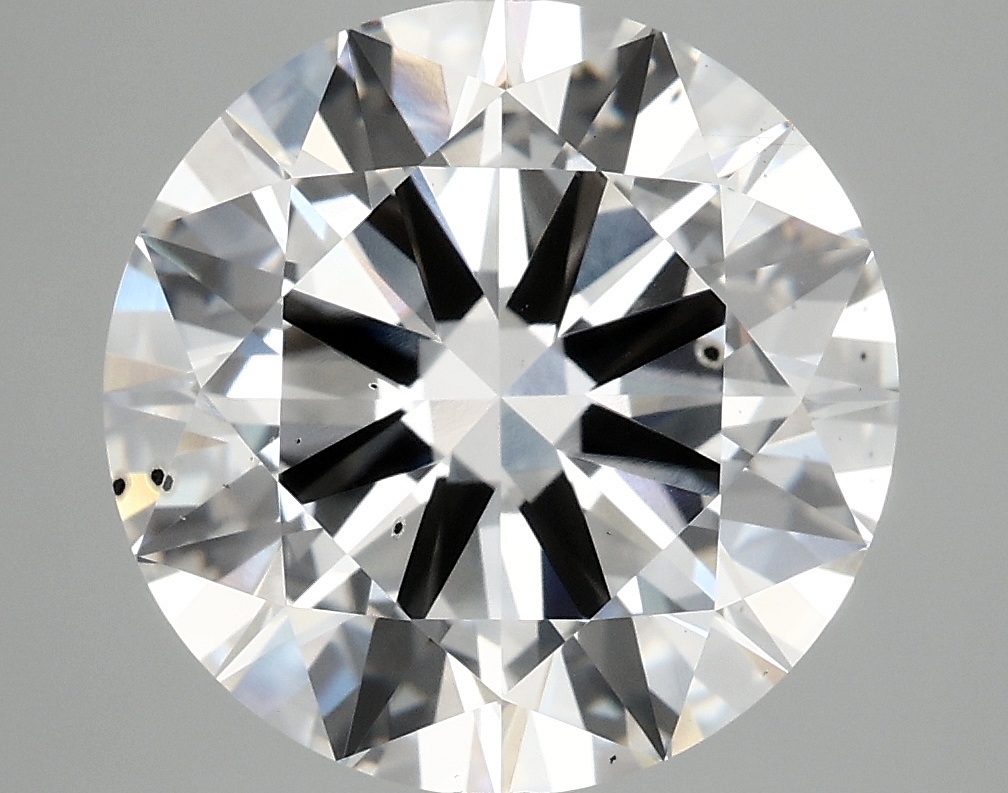 6.04 ct LabGrown Round brilliant F SI1