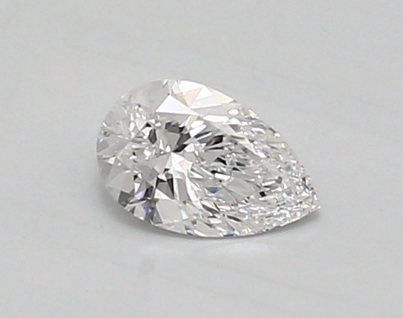 0.46 ct LabGrown Pear D VVS2