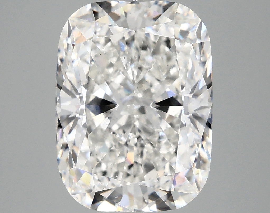 5.1 ct LabGrown Cushion F SI1