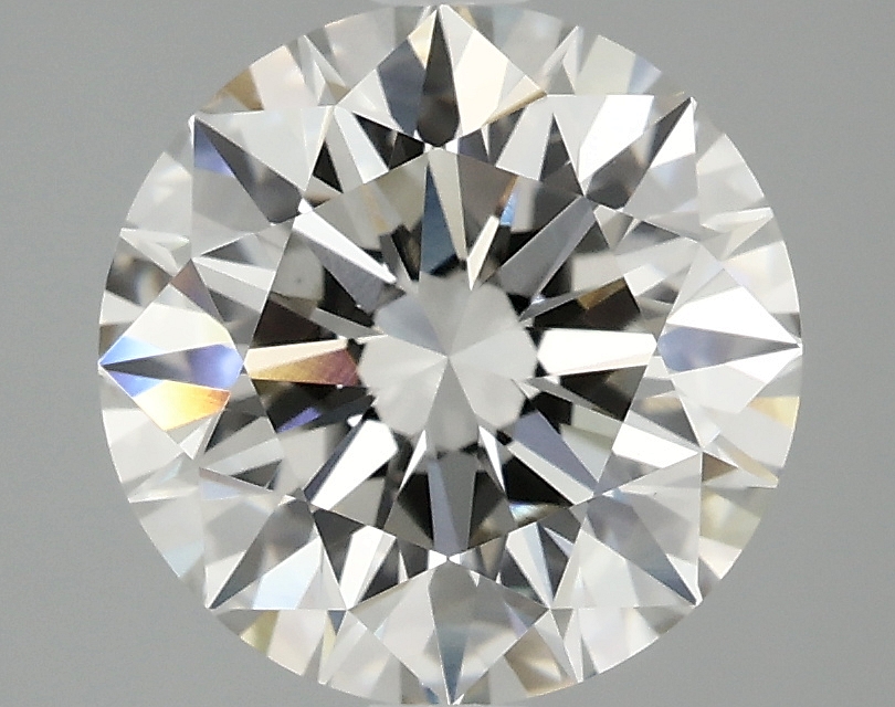 3.07 ct LabGrown Round brilliant H VVS2