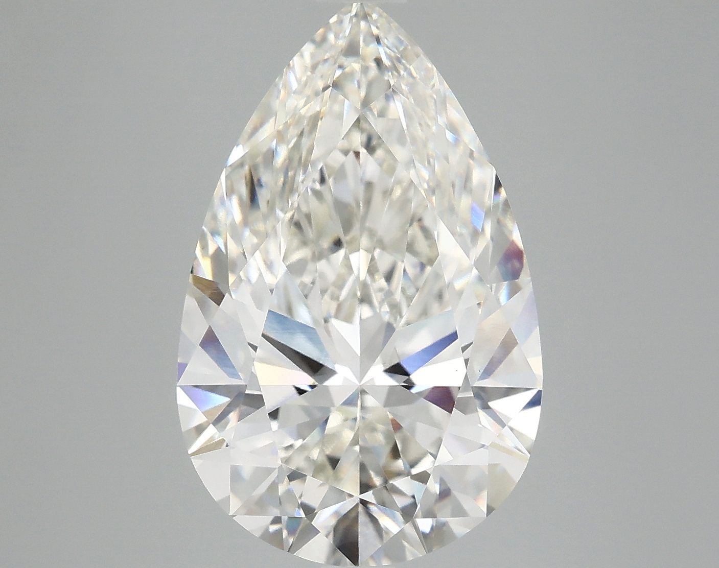 7.12 ct LabGrown Pear G VS1